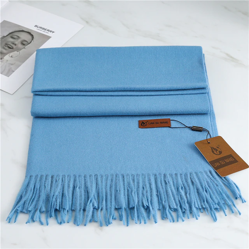 Stort cashmere-tørklæde - Cashluxe