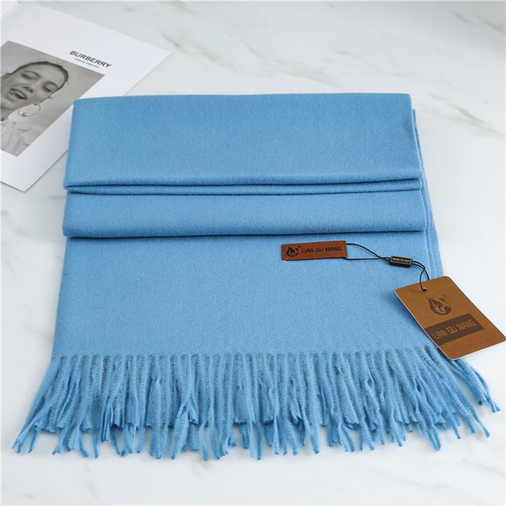 Stort cashmere-tørklæde - Cashluxe