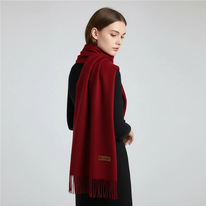 Stort cashmere-tørklæde - Cashluxe