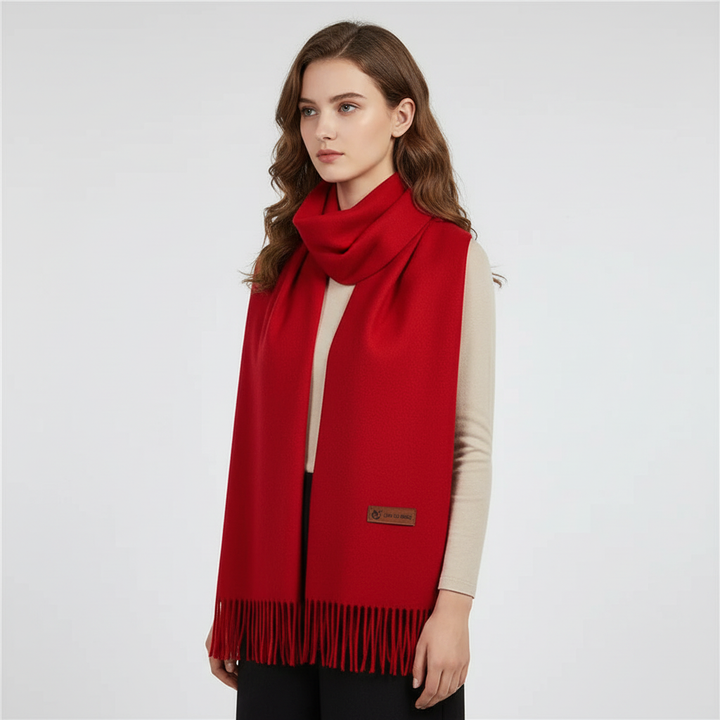 Stort cashmere-tørklæde - Cashluxe