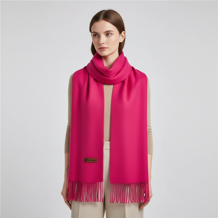 Stort cashmere-tørklæde - Cashluxe