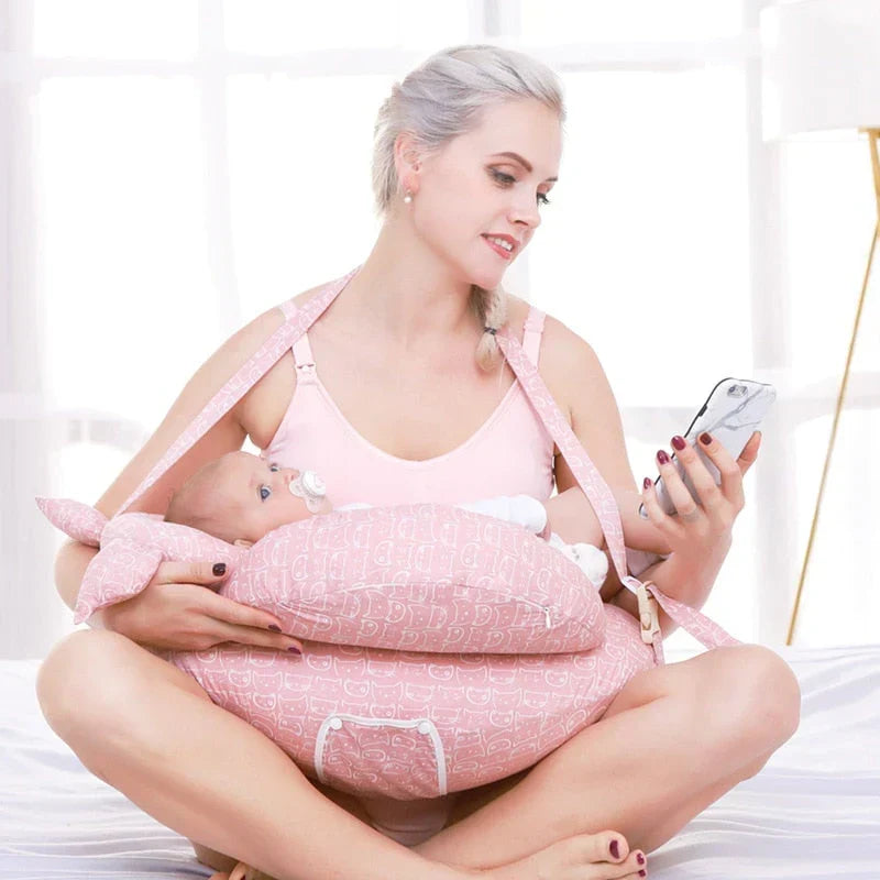 Ergonomisk ammepude til mødre og babyer – MilchMoment
