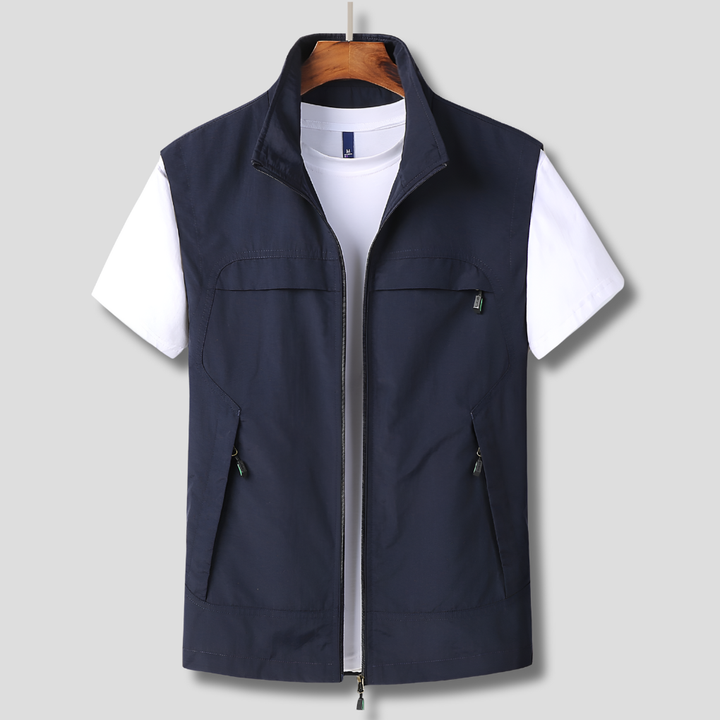 Herre Hurtigtørrende vest – Funktionelt design med aktiv stil