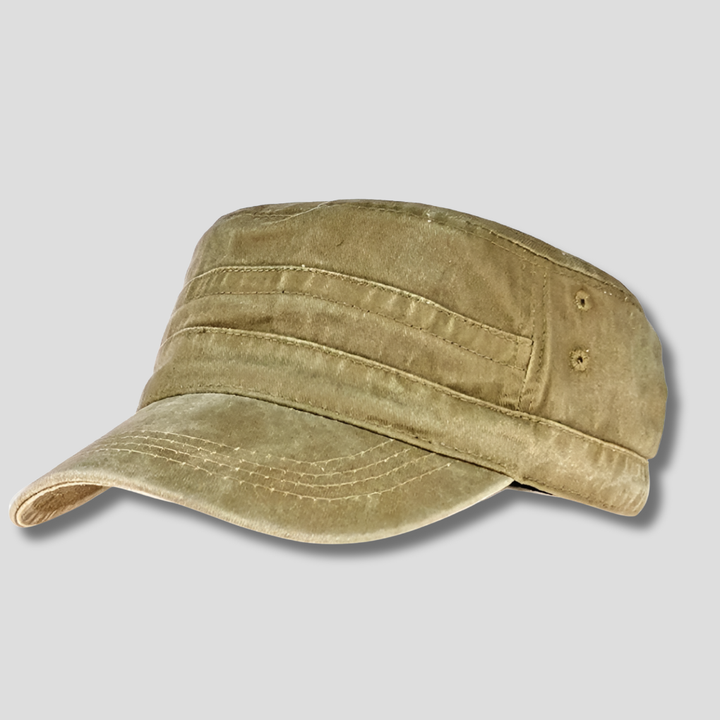 Retro Army Beanie til mænd – Klassisk militærstil med moderne detaljer