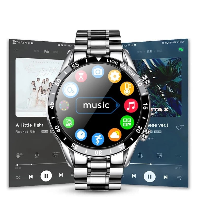 Luksus-smartwatch til mænd – Axel