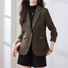 Koreansk-inspireret blazer med én knap