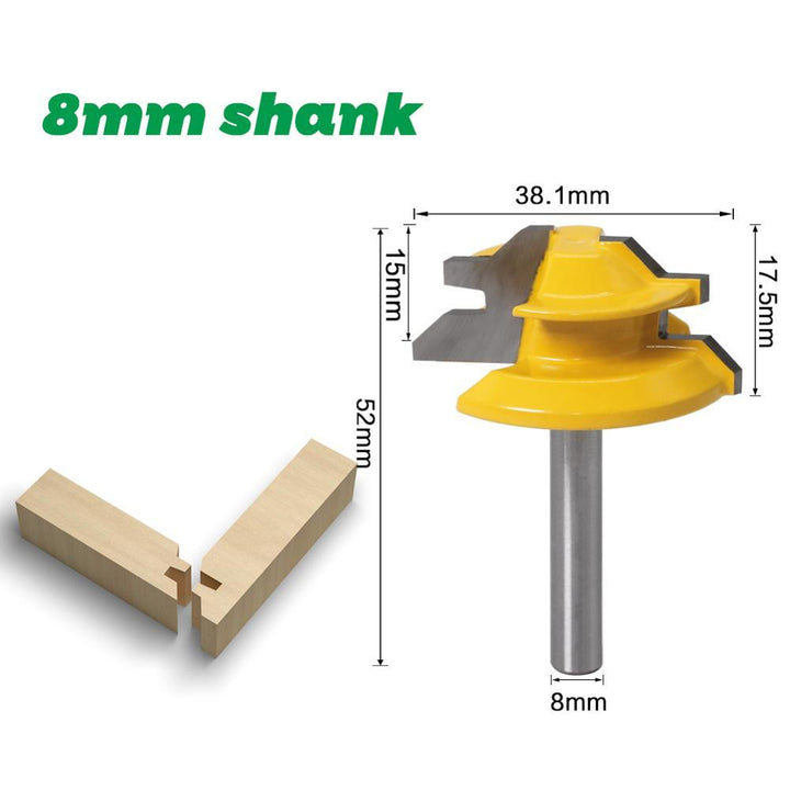 45° Lock gersfræser