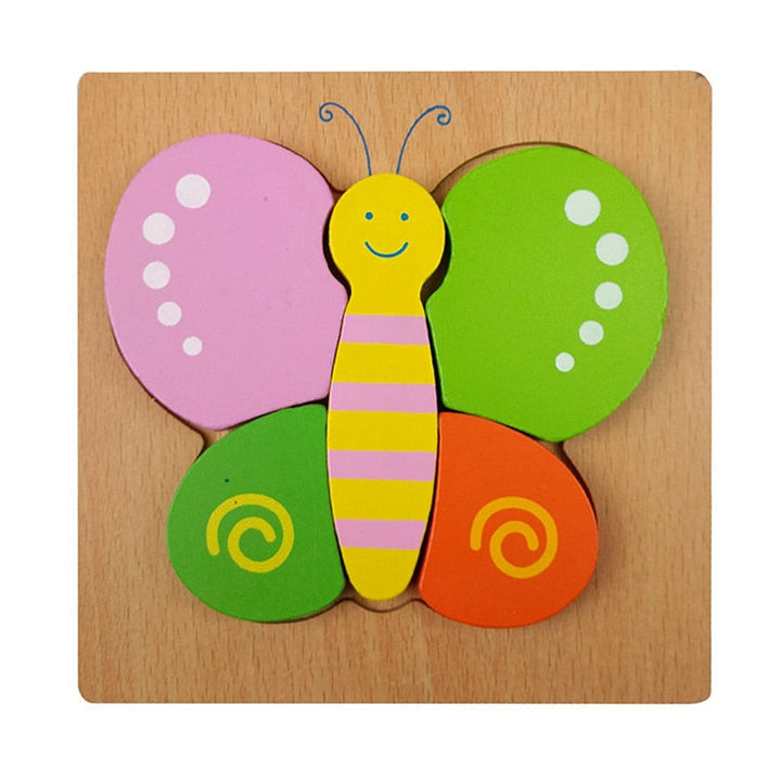 Montessori-puslespil i træ – ColourJoy (køb 1, få 1 gratis)