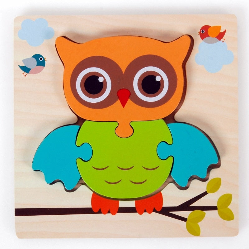 Montessori-puslespil i træ – ColourJoy (køb 1, få 1 gratis)