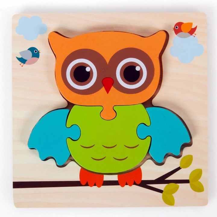 Montessori-puslespil i træ – ColourJoy (køb 1, få 1 gratis)
