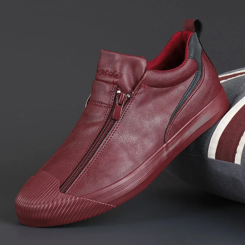 Sneakers til mænd med lynlås og komfort – Noah