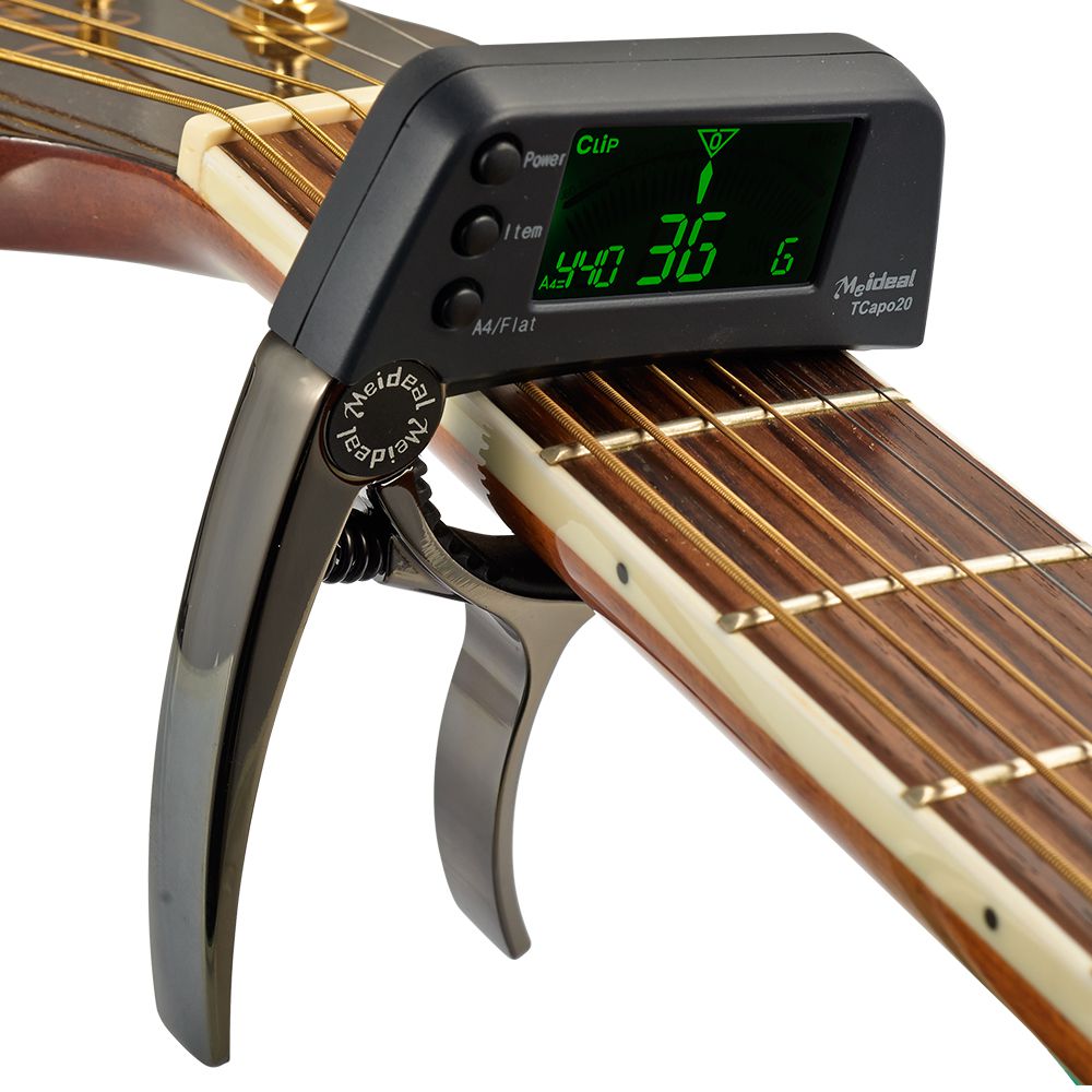 Kapodaster og stemmeapparat 2-i-1 – TuneGrip