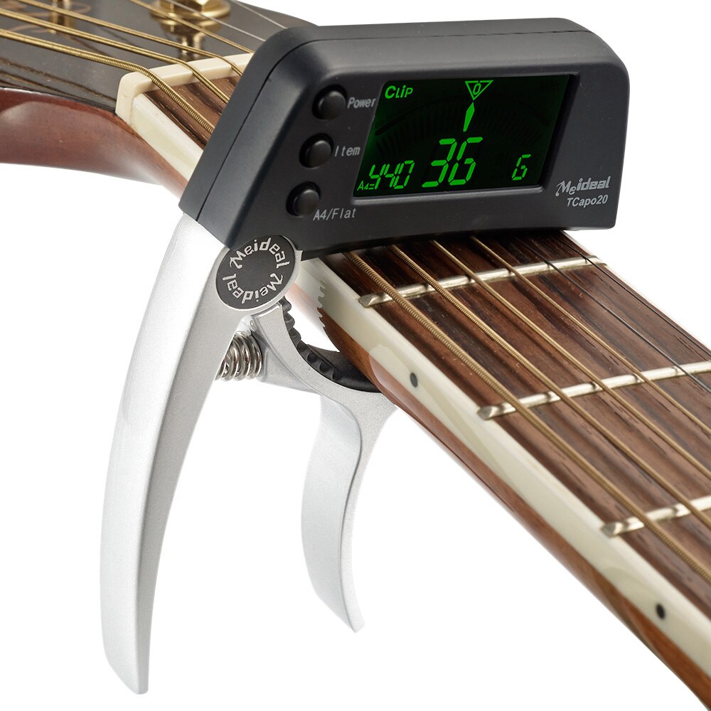 Kapodaster og stemmeapparat 2-i-1 – TuneGrip
