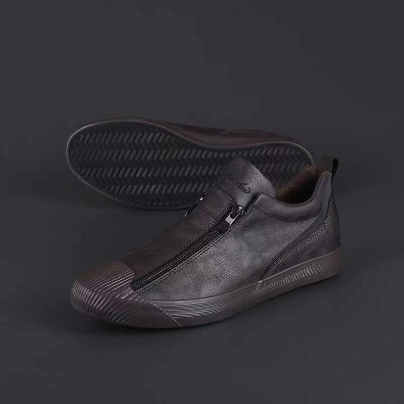 Sneakers til mænd med lynlås og komfort – Noah