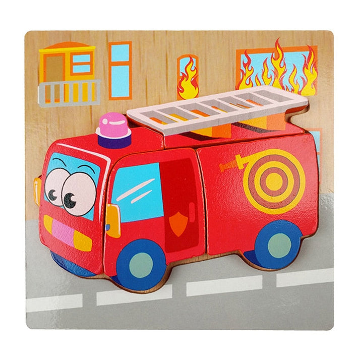 Montessori-puslespil i træ – ColourJoy (køb 1, få 1 gratis)