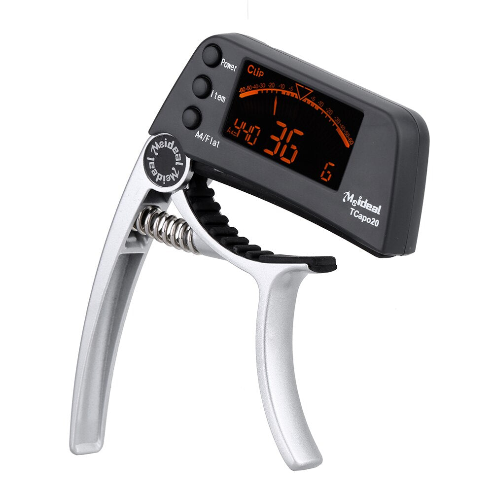 Kapodaster og stemmeapparat 2-i-1 – TuneGrip