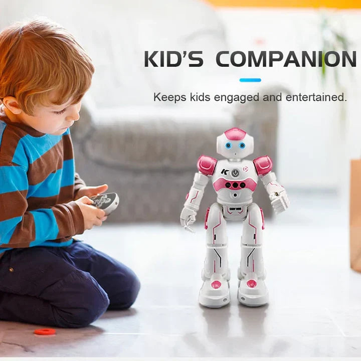 SmartCompanion interaktiv robot | Flersproget og gestusreaktiv teknologi til børn og familier