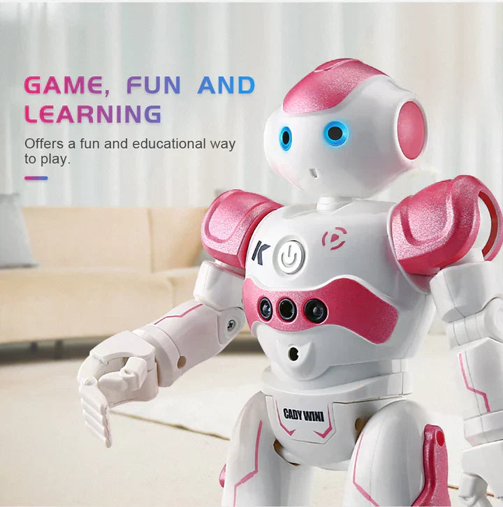 SmartCompanion interaktiv robot | Flersproget og gestusreaktiv teknologi til børn og familier