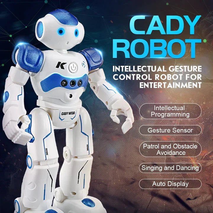 SmartCompanion interaktiv robot | Flersproget og gestusreaktiv teknologi til børn og familier