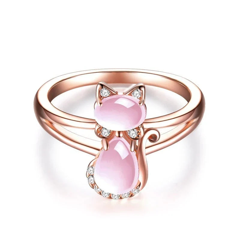 Elegant ring i roseguld med raffineret design