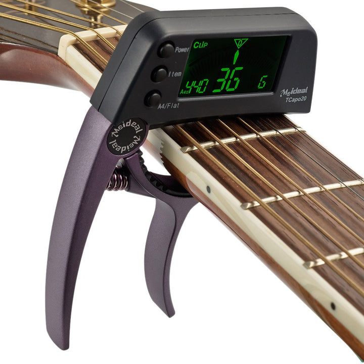 Kapodaster og stemmeapparat 2-i-1 – TuneGrip