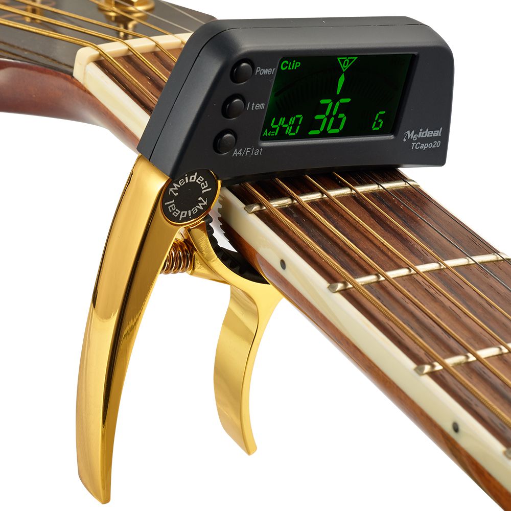 Kapodaster og stemmeapparat 2-i-1 – TuneGrip