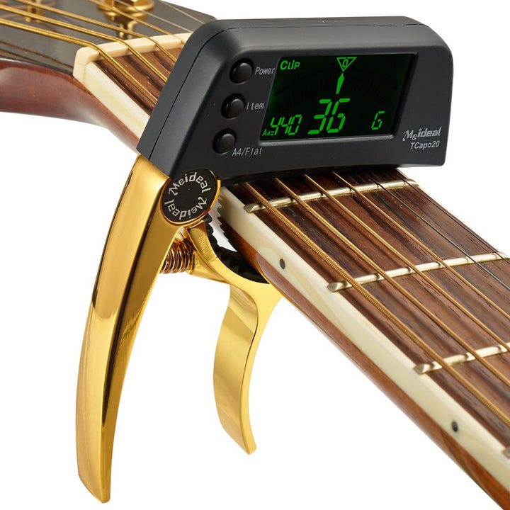 Kapodaster og stemmeapparat 2-i-1 – TuneGrip
