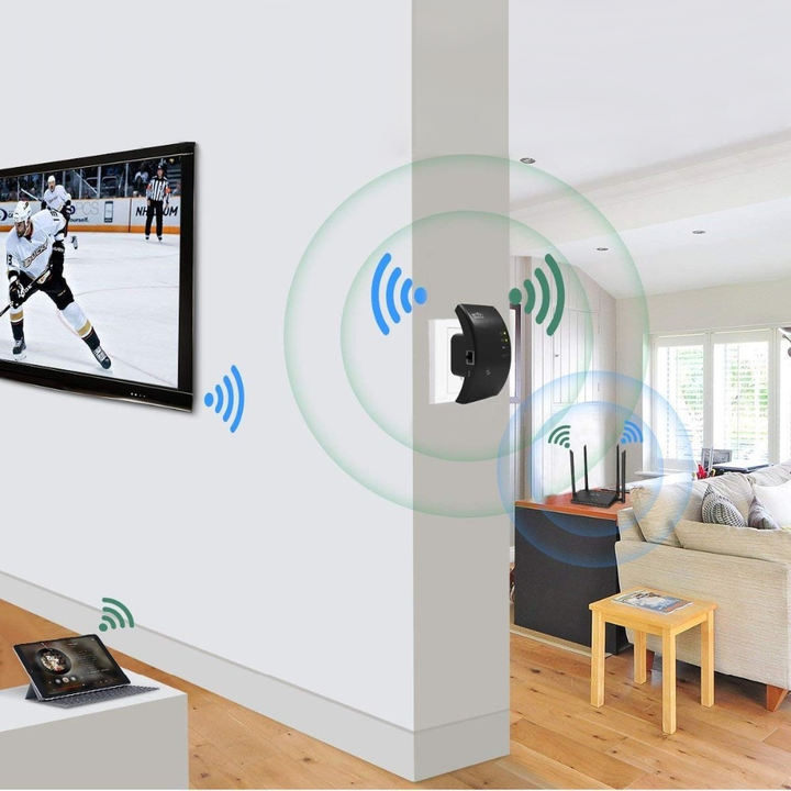 Trådløs WiFi-repeater - NetBlaze