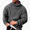 Herre Turtleneck Sweater – Klassisk Strik Pullover