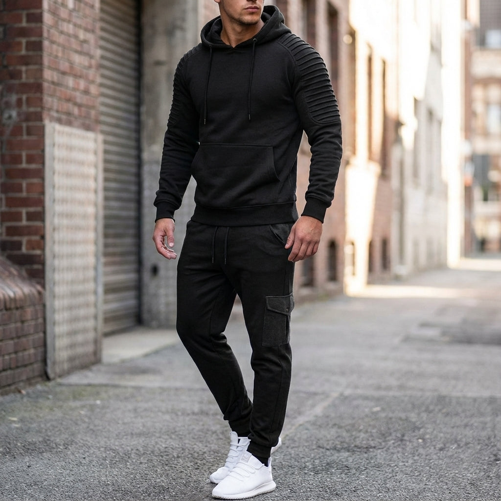 Joggingsæt med hætte til mænd - Rodney