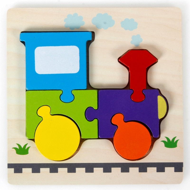 Montessori-puslespil i træ – ColourJoy (køb 1, få 1 gratis)