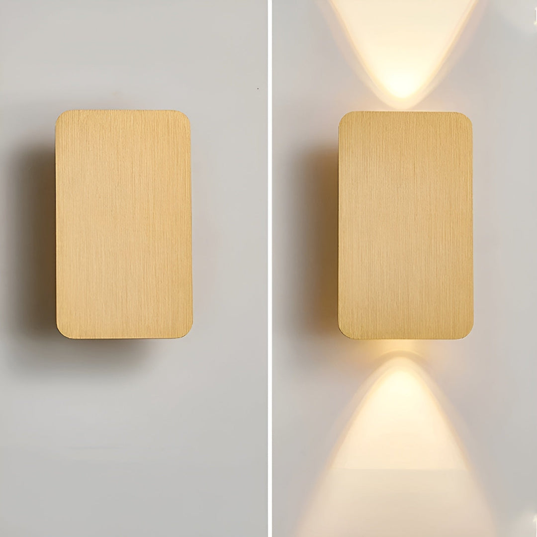 LED-væglampe med lyskegle opad og nedad – Moderne og stemningsfuld