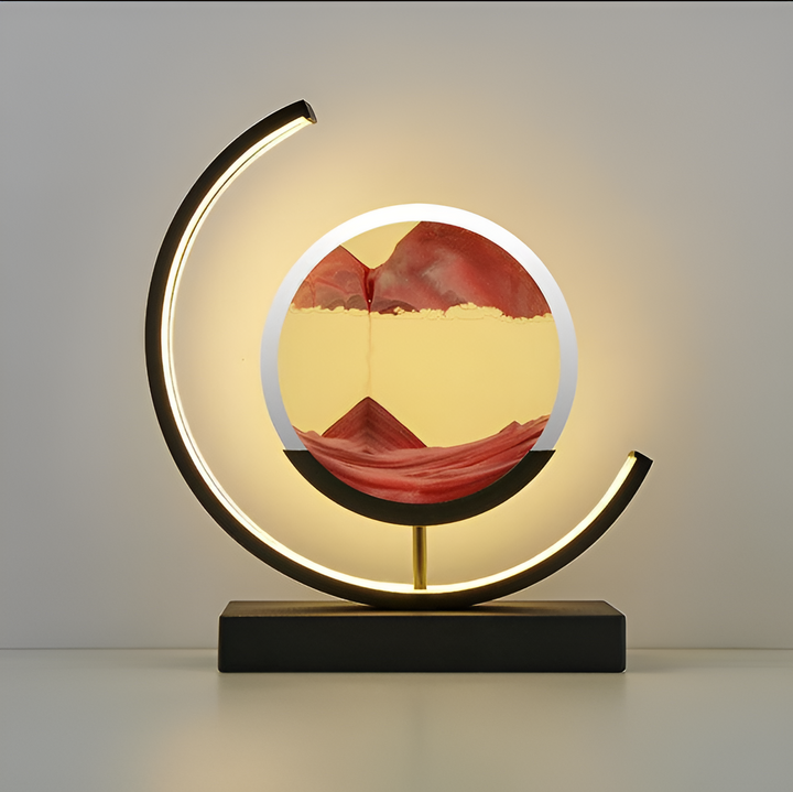 Sand Glow – sandlampe med fjernbetjening og dæmpningsfunktion