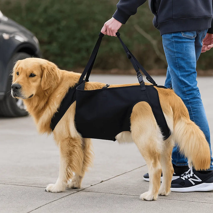 Hundeløfteslæde | Bæresele til store hunde | Hverdagens mobilitetshjælp