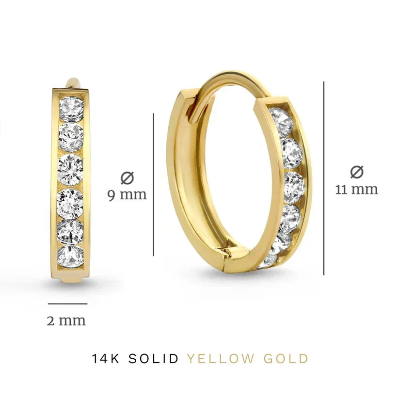 Guldøreringe sæt