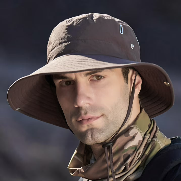 SUNSAFE-hat – Åndbar solhat med UV-beskyttelse til udendørseventyr