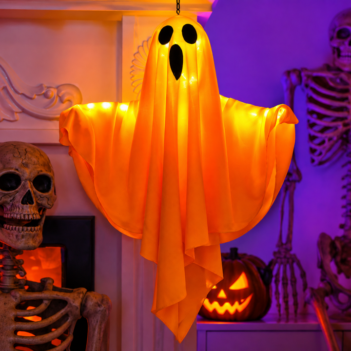 Halloween Lysende Spøgelse Dekorations Rekvisit