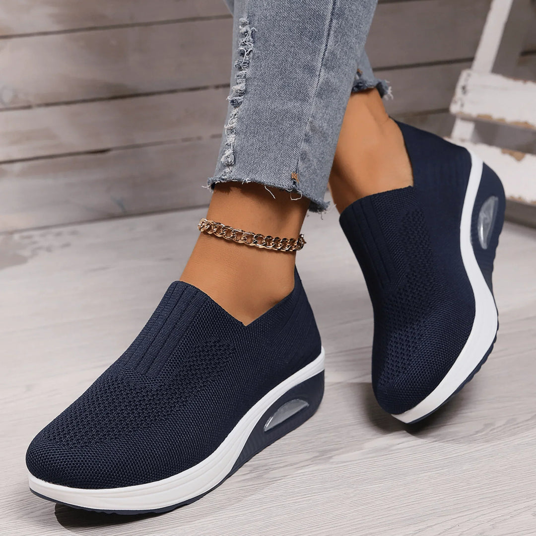 Slip-on-sneakers til damer | Nem at tage på & åndbar komfort