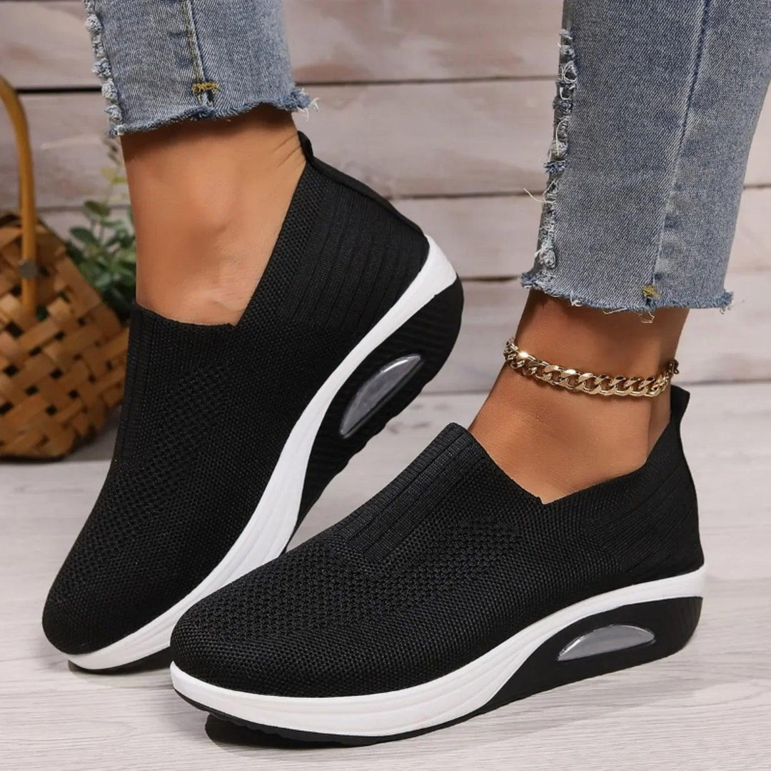 Slip-on-sneakers til damer | Nem at tage på & åndbar komfort