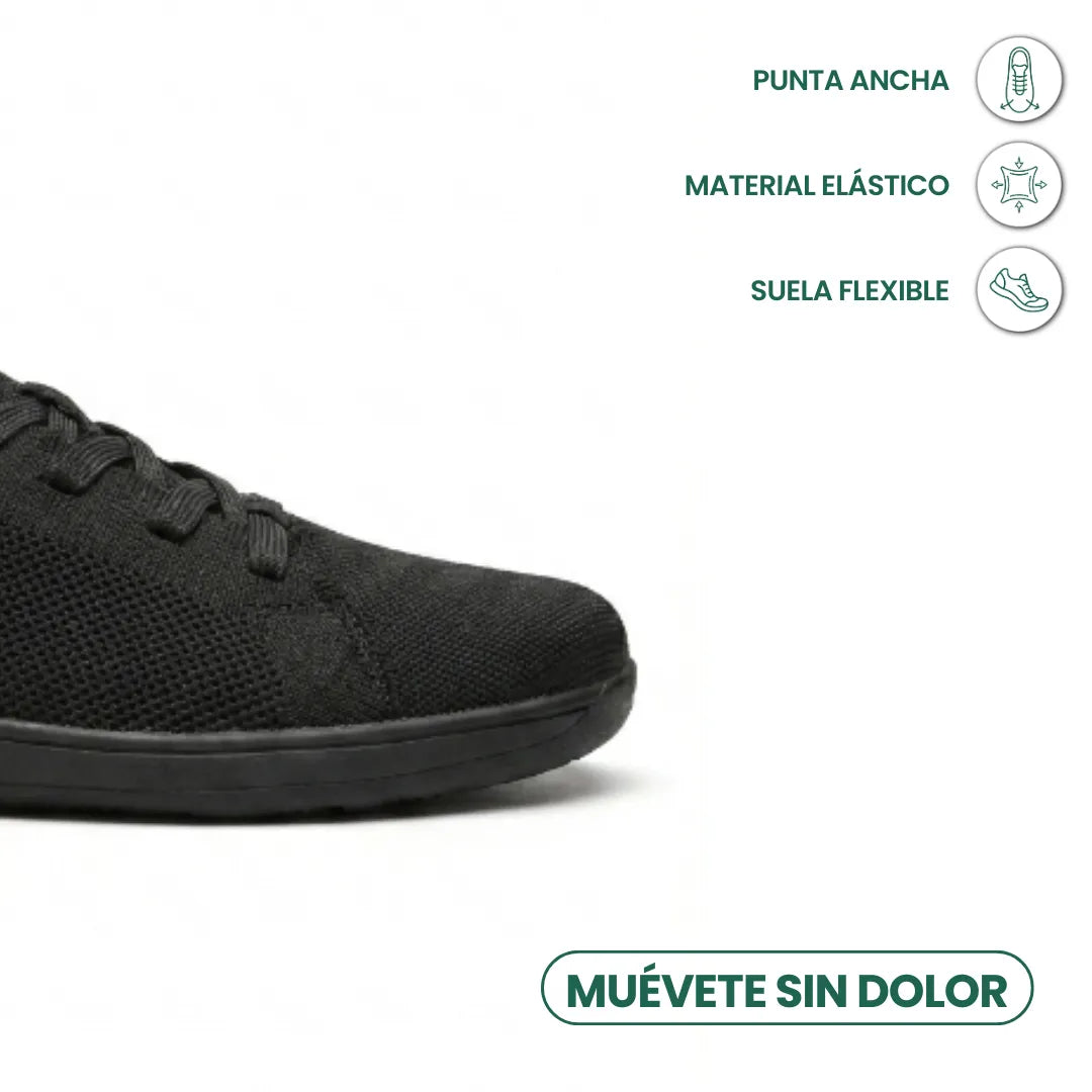 Unisex barfodssneakers med bred tåbox og åndbart mesh