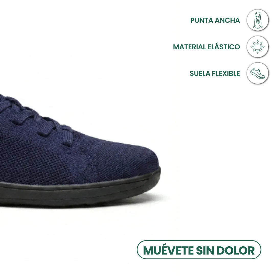 Unisex barfodssneakers med bred tåbox og åndbart mesh