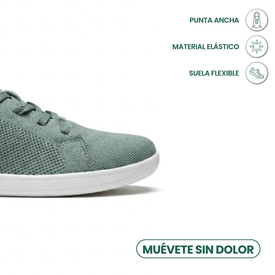Unisex barfodssneakers med bred tåbox og åndbart mesh