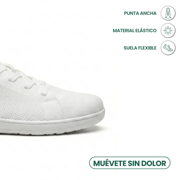 Unisex barfodssneakers med bred tåbox og åndbart mesh