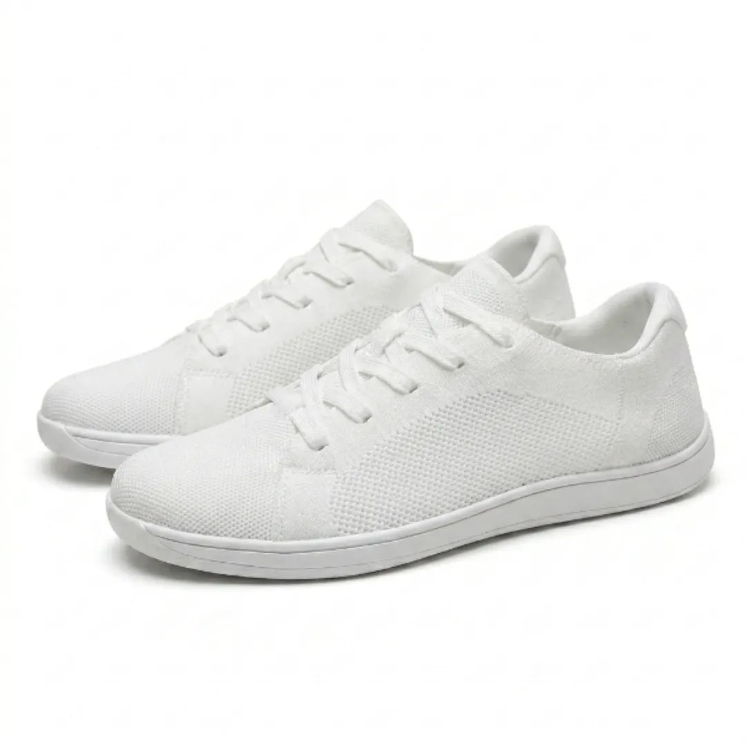 Unisex barfodssneakers med bred tåbox og åndbart mesh