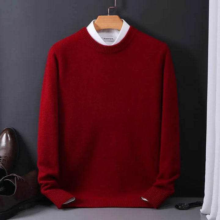 Faux Cashmere Sweater Mænd
