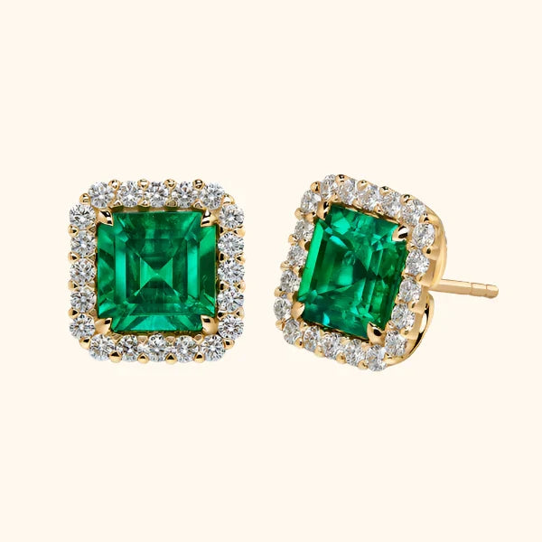 Elegante guldøreringe med et raffineret design