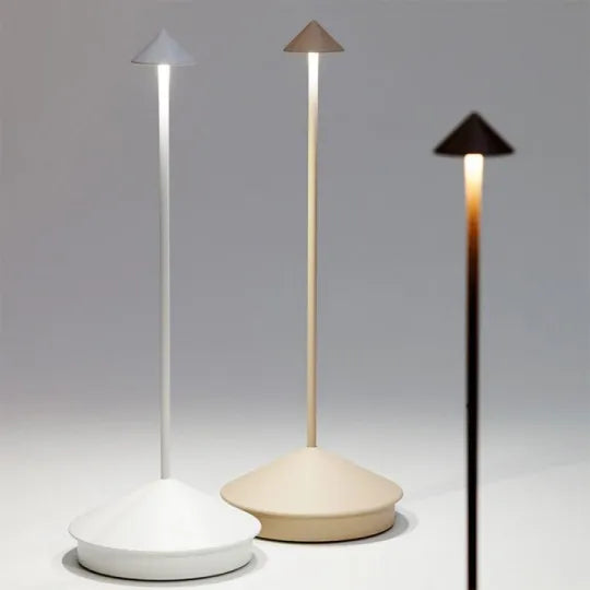 Trådløs LED-lampe | Batteridrevet touch-lampe med dæmpning