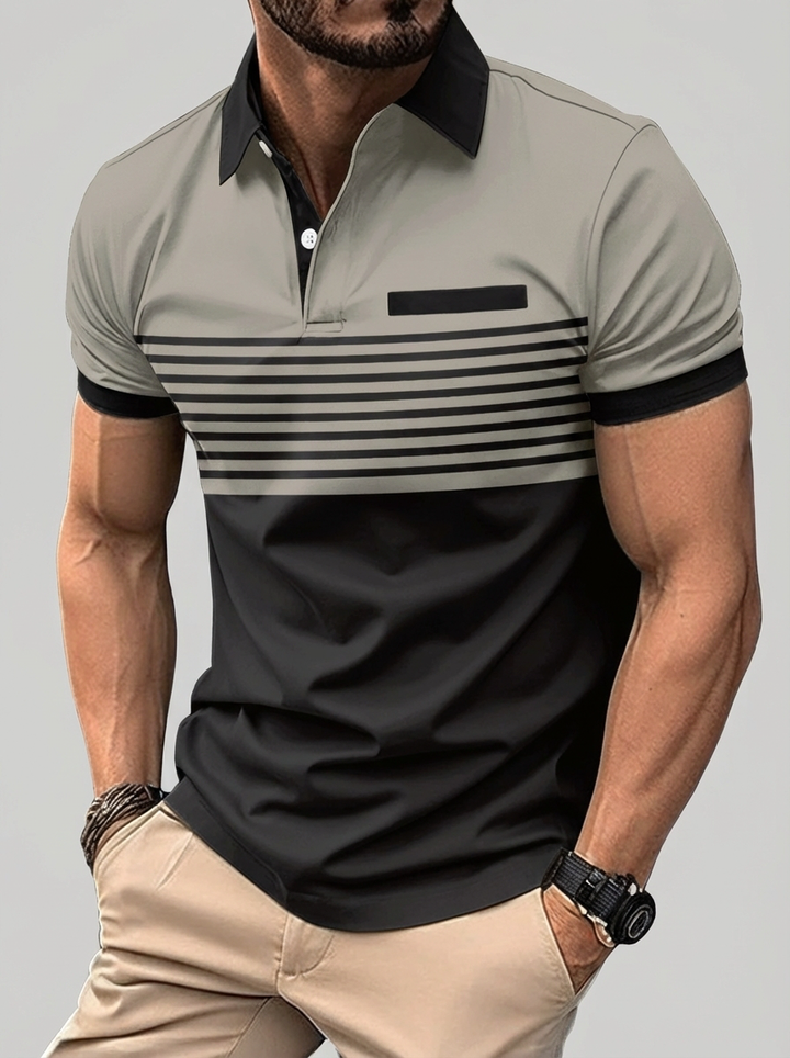 Moderne blød sommerpoloshirt