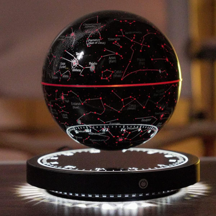 SkyOrbit | Lampe med svævende, roterende stjernebillede | Magnetisk levitation