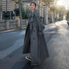 Ebonie - Ekstra Lang Flowing Oversized Casual Trenchcoat til Kvinder